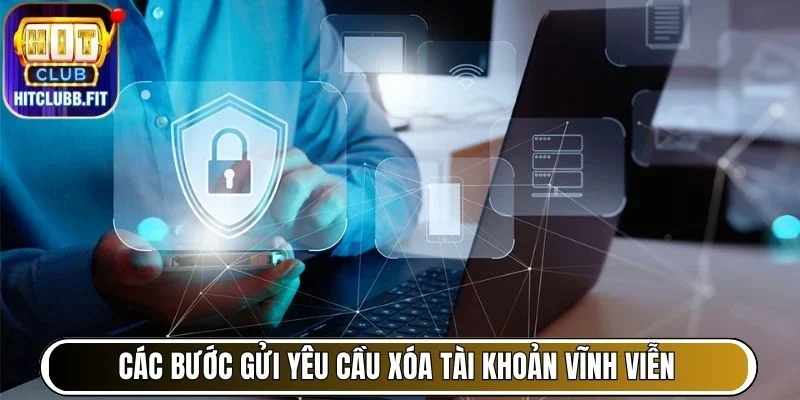 Các bước gửi yêu cầu xóa tài khoản vĩnh viễn