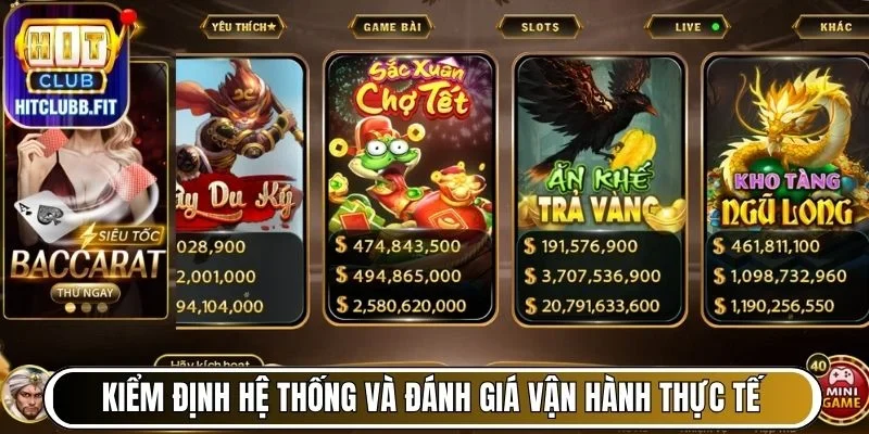 Kiểm định hệ thống và đánh giá vận hành thực tế