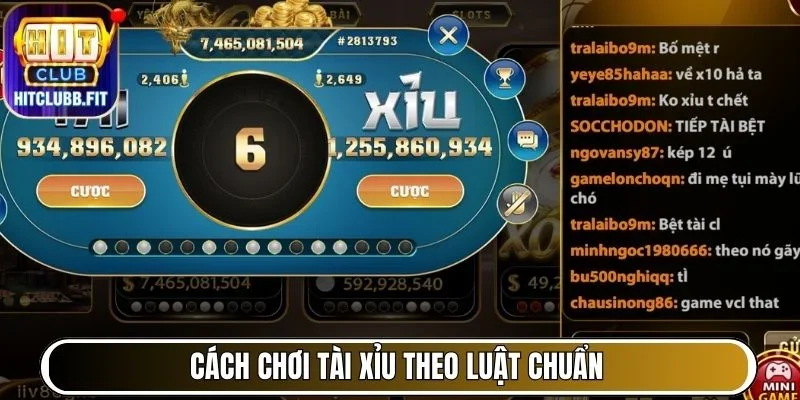 Mẹo Chơi Game Tài Xỉu Thắng Lớn Tại Hitclub Từ Cao Thủ 5 Cách chơi Tài Xỉu theo luật chuẩn