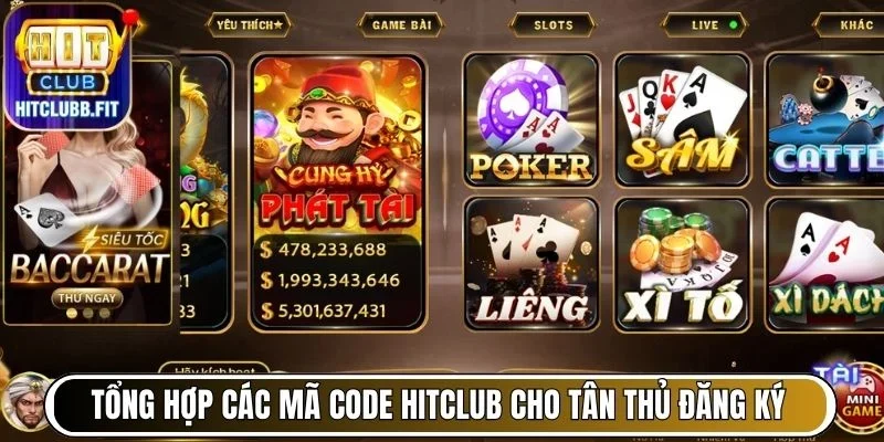Tổng Hợp Các Mã Code/Giftcode Hitclub Cho Tân Thủ Mới Nhất 5 Tổng hợp các mã code/giftcode Hitclub cho tân thủ đăng ký lần đầu